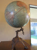 Globe on cast iron stand