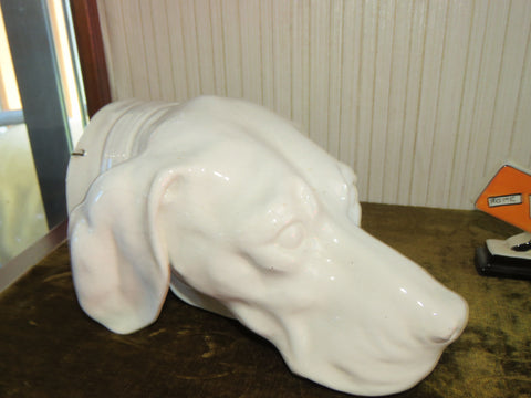 porcelain hound's head